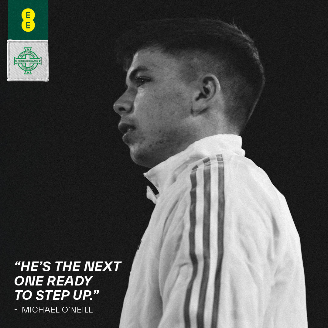 The manager shares his thoughts on patrick kelly’s first senior international call-up 💚🤍 #GAWA