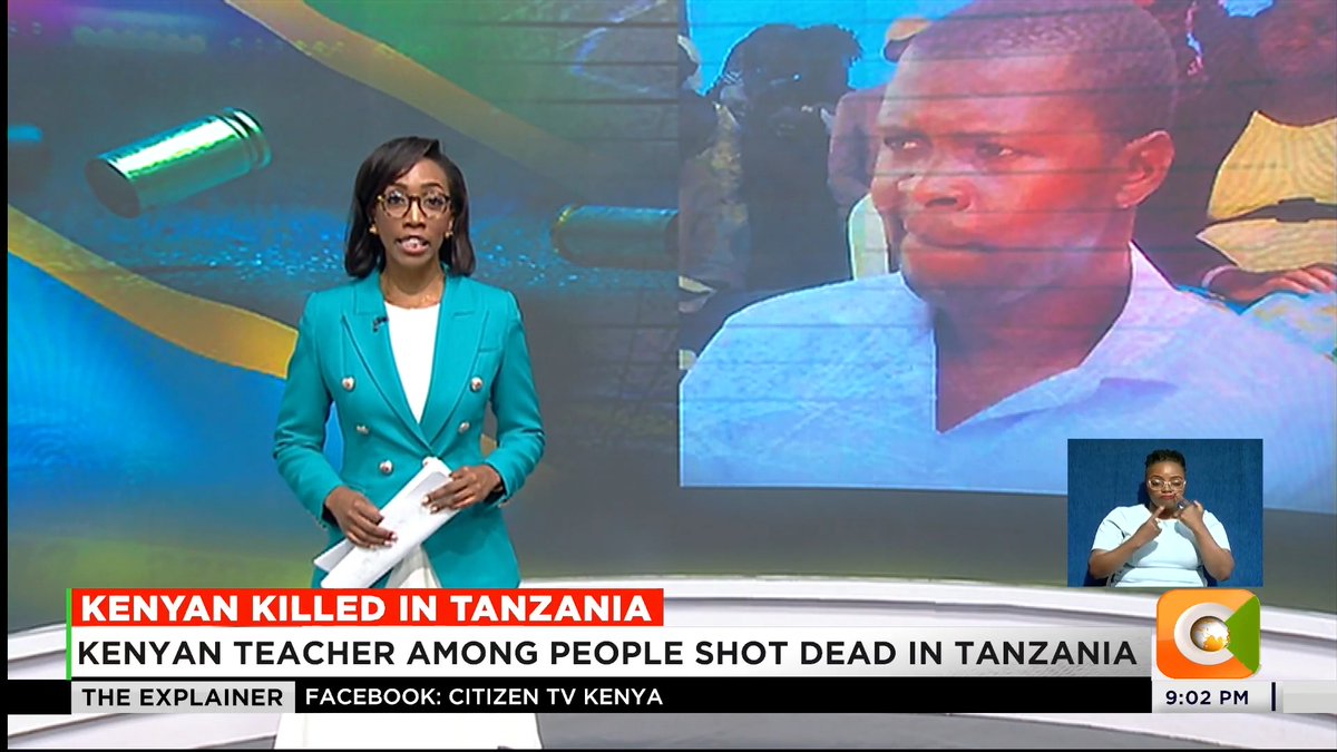 Kenyan Killed In Tanzania: Kenyan teacher among people shot dead in Tanzania Family says John Ogutu was shot dead in Dar-es-Salaam Ogutu was teaching at Sky School Primary in Kinondoni Brian: My brother was preparing to come back home #CitizenExplainer
