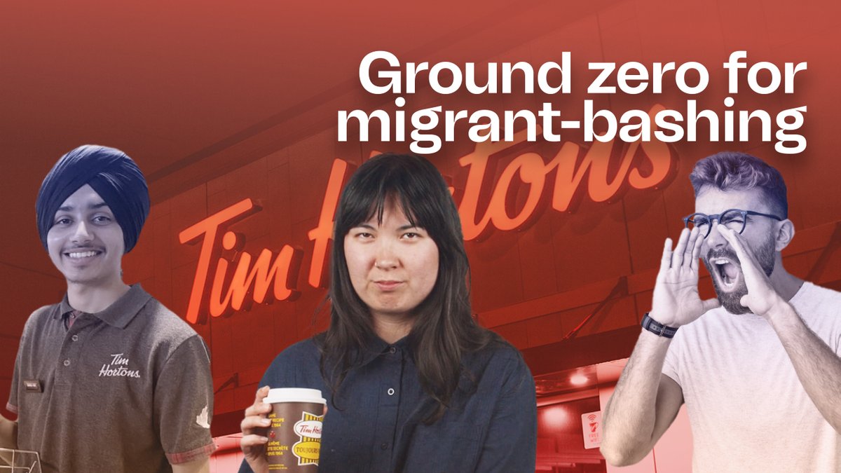 Canadians who complain about Tim Hortons are really eager to implicate migrants these days, and we decided to explore why