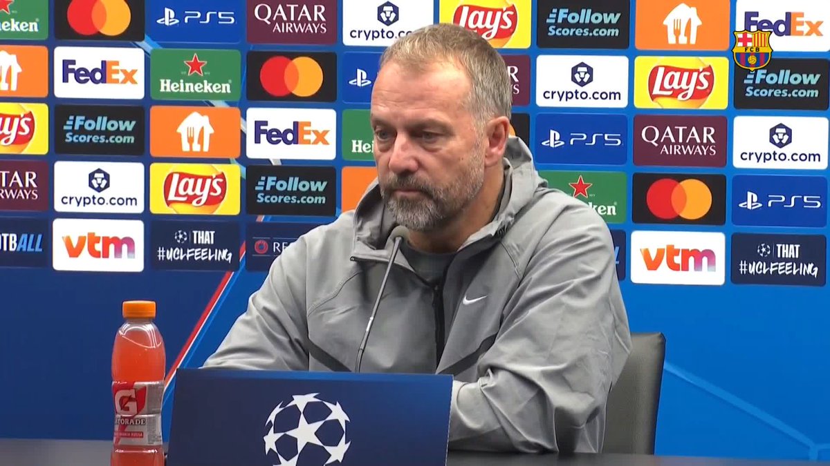 ❝It will be similar to the game against Elche. They like to play with the ball, so it will be a tough match.❞ Hansi Flick | #BrugesBarça