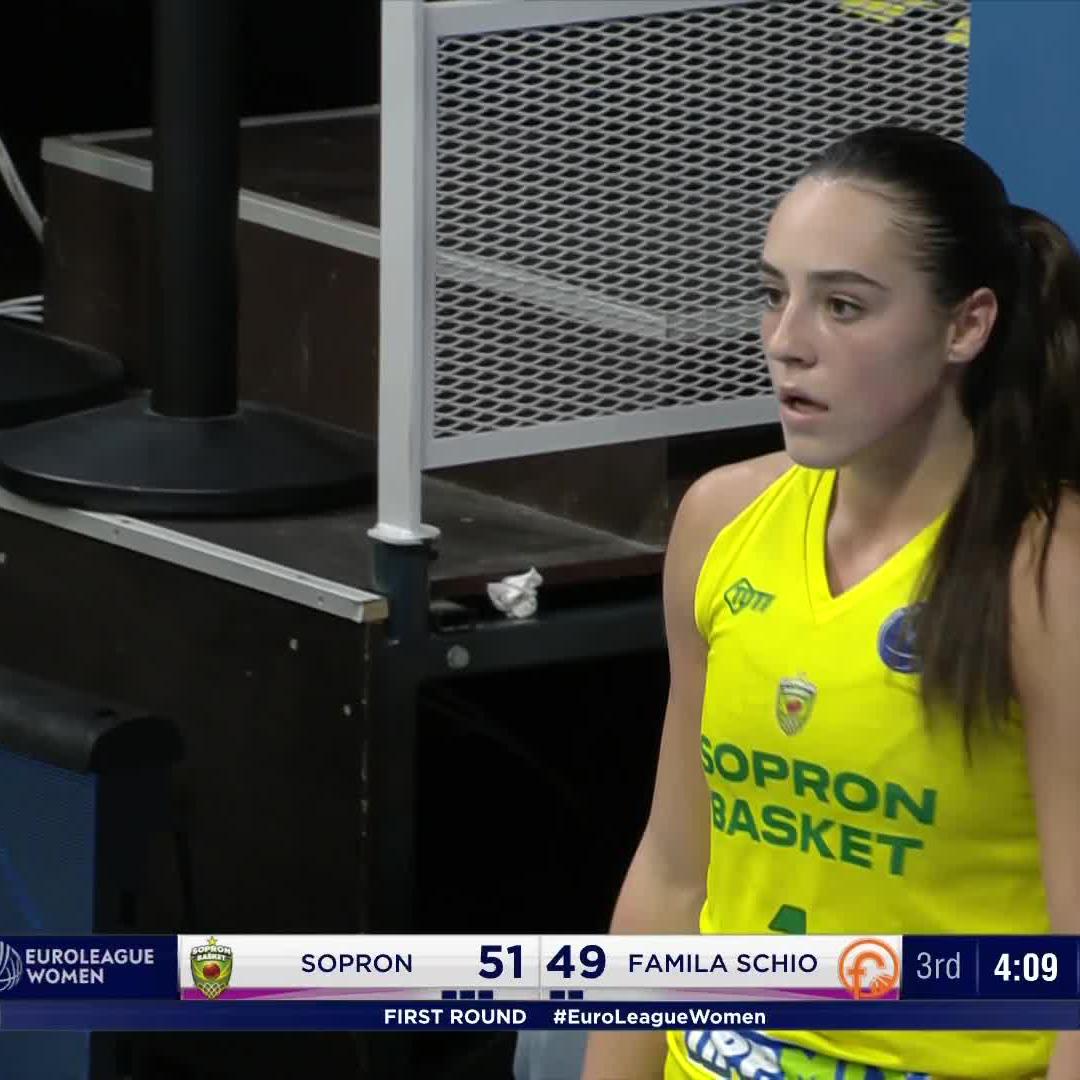 HOW CAN YOU STOP HER? #EuroLeagueWomen x SOPRON BASKET | Nika Muhl
