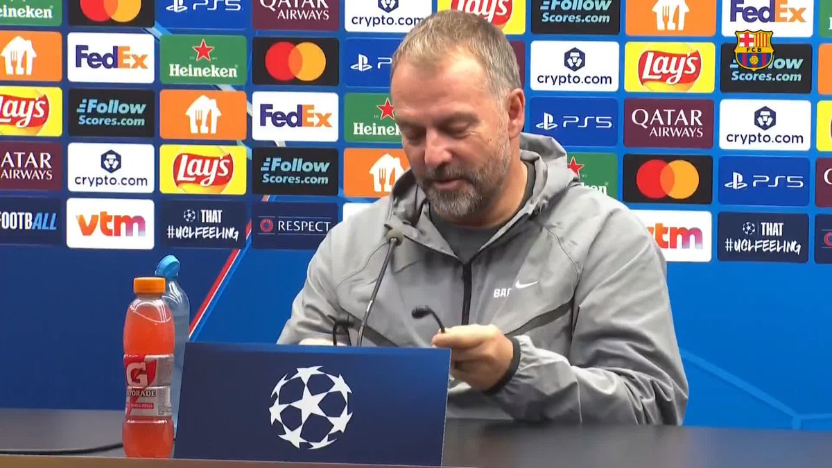 ❝We want to win three points. We need to focus on the game plan and play as one team.❞ Hansi Flick | #BrugesBarça