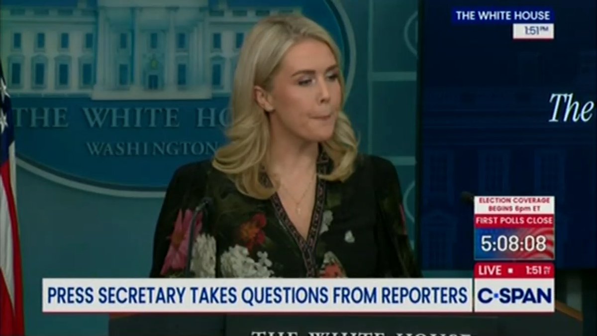 Reporter: Why did Trump get an MRI? Leavitt: Trump will inquire with his physicians. As you all know, because you are all witness to it every single day, Trump is in optimal physical health.