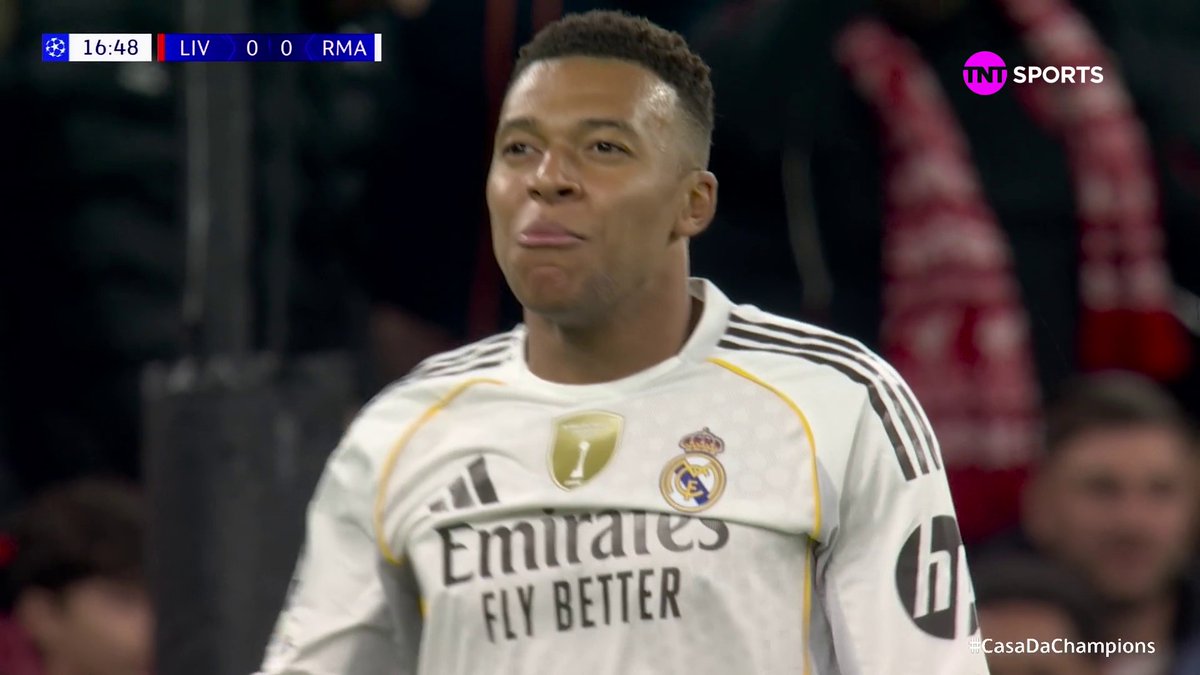 Quase um golaço do Real Madrid. AI MBAPPÉ