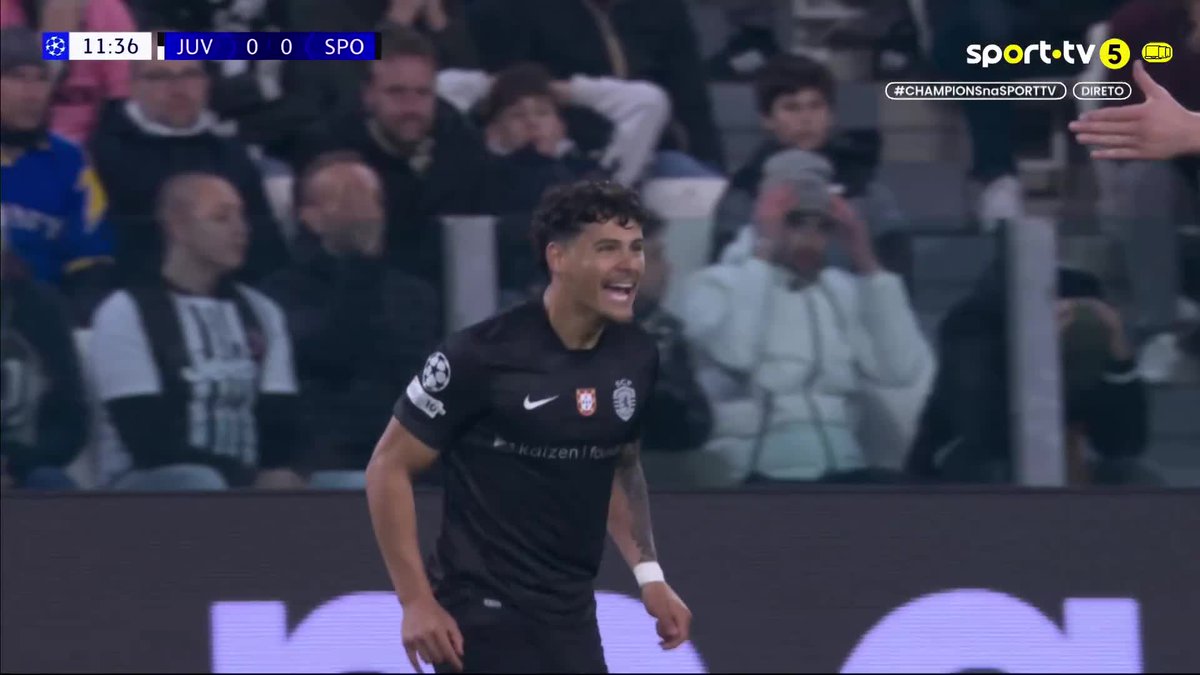 Maxi Araújo abre o marcador contra a Juventus! 🦁
