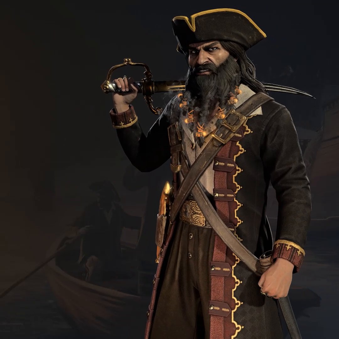 He's a Pirate. ๐ดโโ ๏ธ