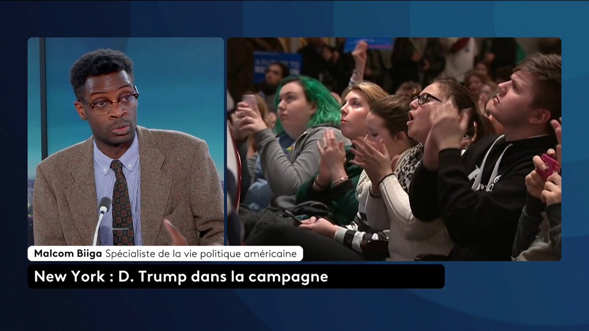 🗣️ "Il est quand même l'un des premiers politiciens qui est traité de socialiste [et] qui l'assume", observe Malcolm Biiga, spécialiste de la vie politique américaine. Le démocrate Z.Mamdani est annoncé favori à la mairie de New York. Loïc de La Mornais #SurLeTerrain #Canal16
