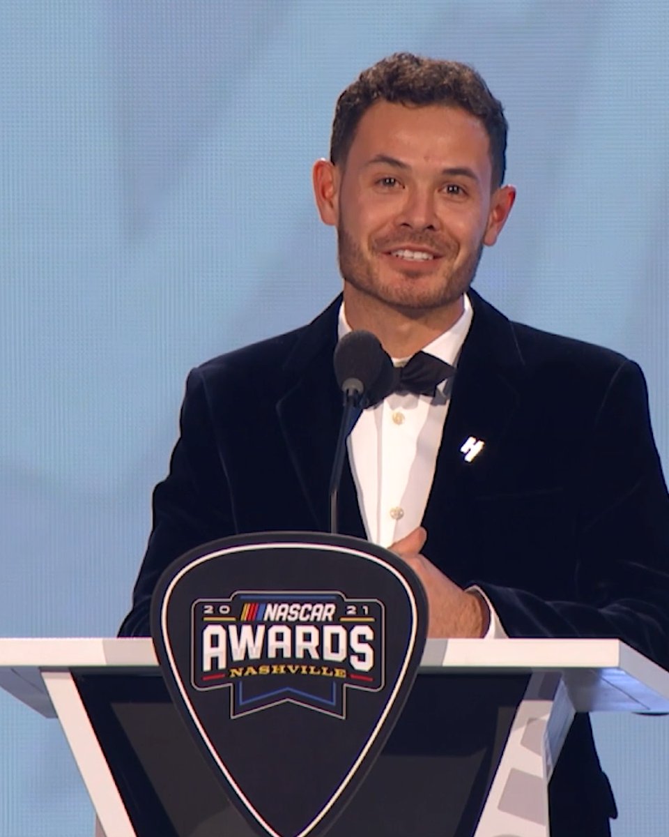 Four years later, you'll share the stage with him again, Kyle Larson. ❤️