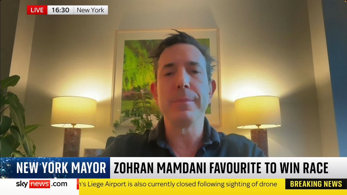 "Mamdani and Trump are perfect for each other." Political strategist Bradley Tusk explains to Yalda Hakim why he thinks the US President isn't the real challenge that Zohran Mamdani will face if he becomes New York Mayor. 📺 Sky 501, Virgin 602