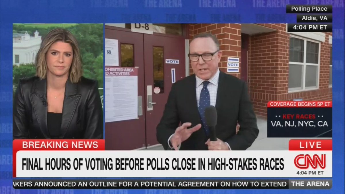 Reporter: Not only did Winsome Earle Sears not get Trump's endorsement, but the Republican candidate for Lieutenant Governor, John Reid, did not get full throated support from Republican Governor Glenn Youngkin, who actually asked Reid to get out of the race