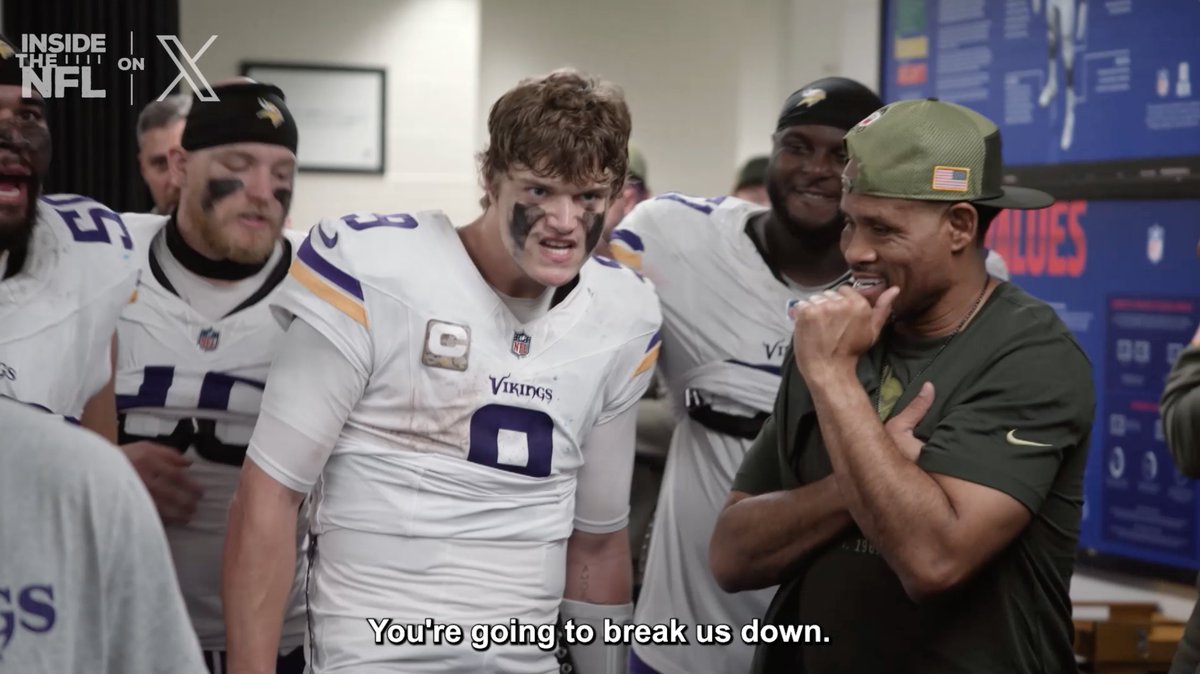 .J.J. McCarthy got the Minnesota Vikings back on track 🔥 Inside the NFL Week 9 Big Game Edit on X