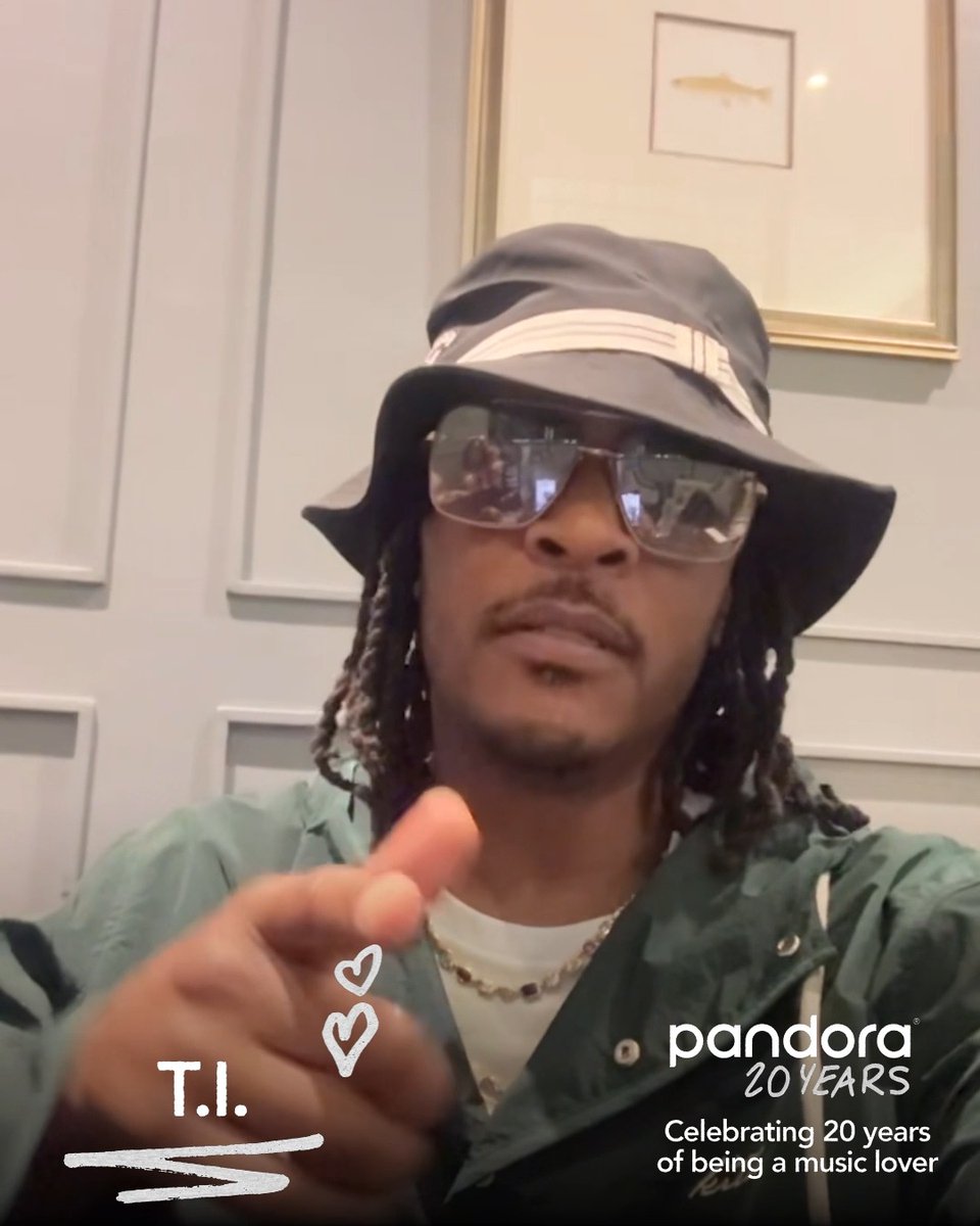 20 years of new tracks, 20 years of classics, and billions of thumbs up 👍 Celebrate 20 years of Pandora with music from T.I. and more of your favorite artists on the Top Thumb Hundred: All-Time:
