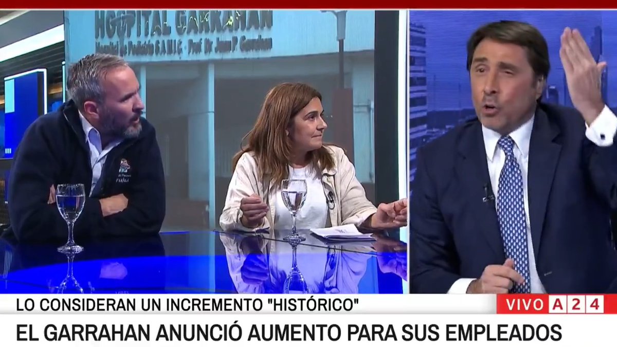 "Feinmann": Por su cruce con la secretaria general de la Asociación de Profesionales y Técnicos del Hospital Garrahan
