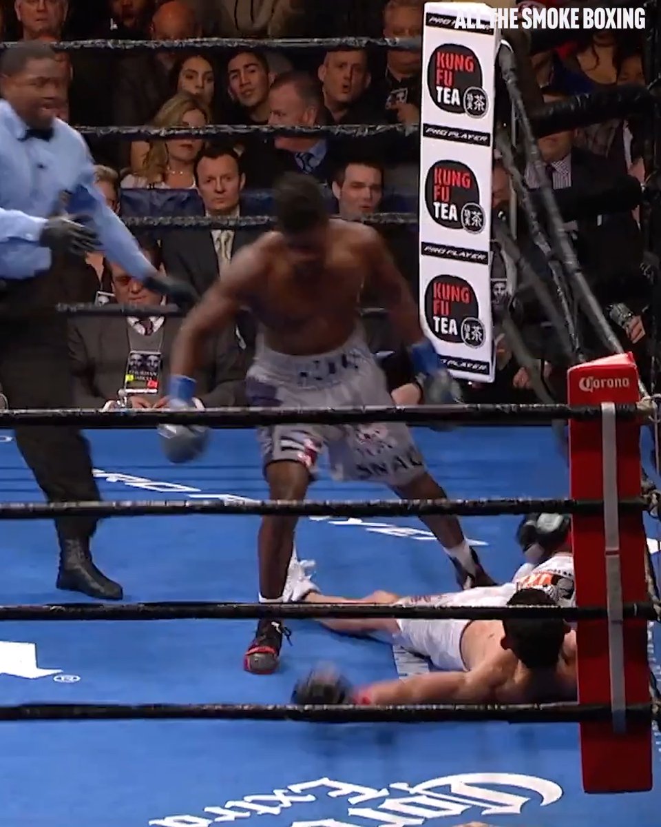 Erickson Lubin’s one-punch KO vs Jorge Cota never gets old 🍿💥 ‘The Hammer’ takes on Vergil Ortiz Jr this Saturday, live on DAZN 🥊