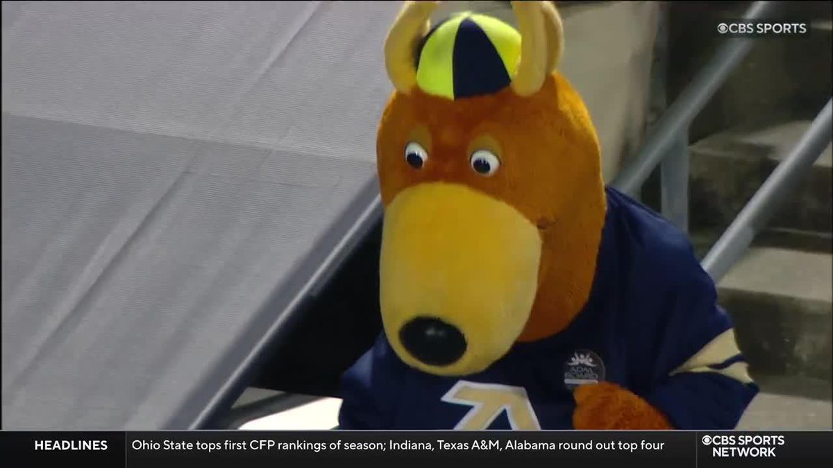 Akron are called the "Zips" because they used to be called the "Zippers." Their mascot? A kangaroo. Akron Football