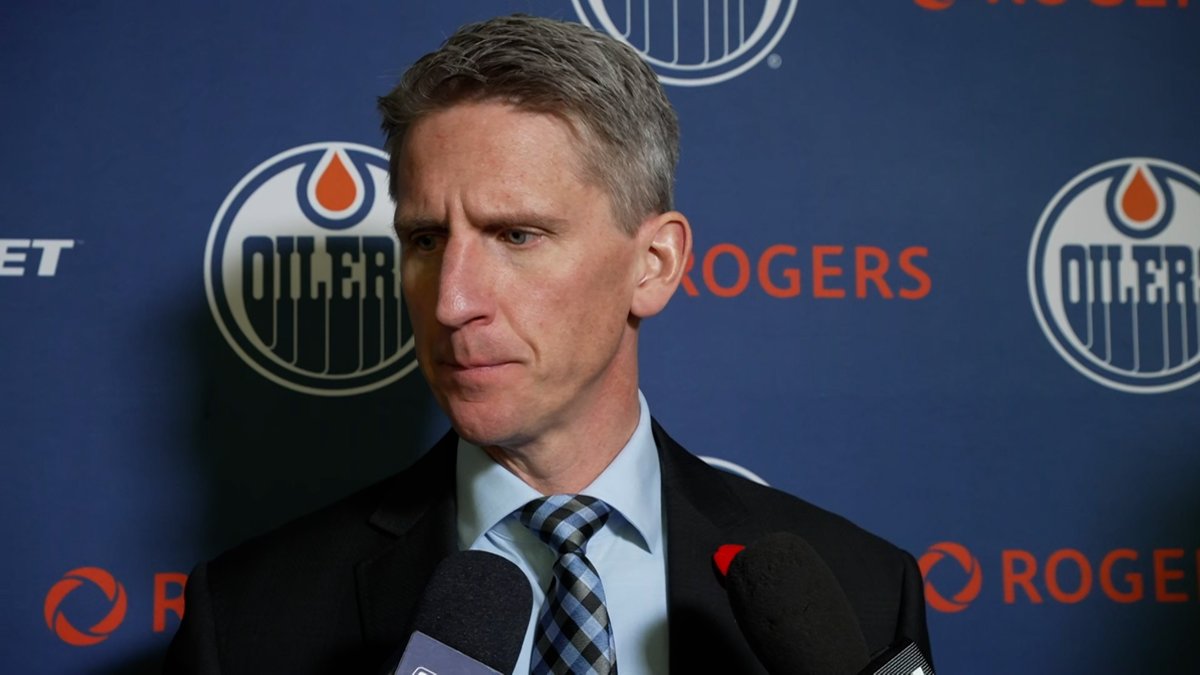 "We’re learning from this." Coach Knoblauch speaks after the #Oilers 4-3 shootout loss in Dallas. Enterprise | #LetsGoOilers
