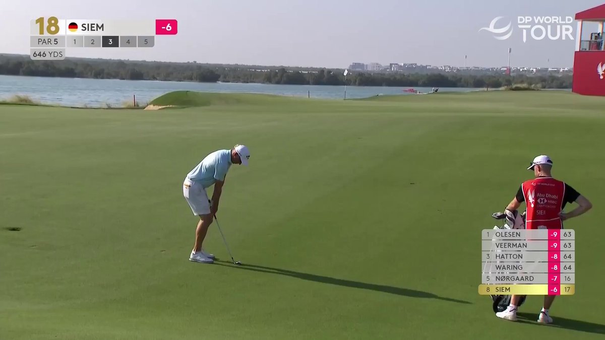 How did this not go in for Marcel Siem?! 🤯 #ADGolfChamps | #TourArchive