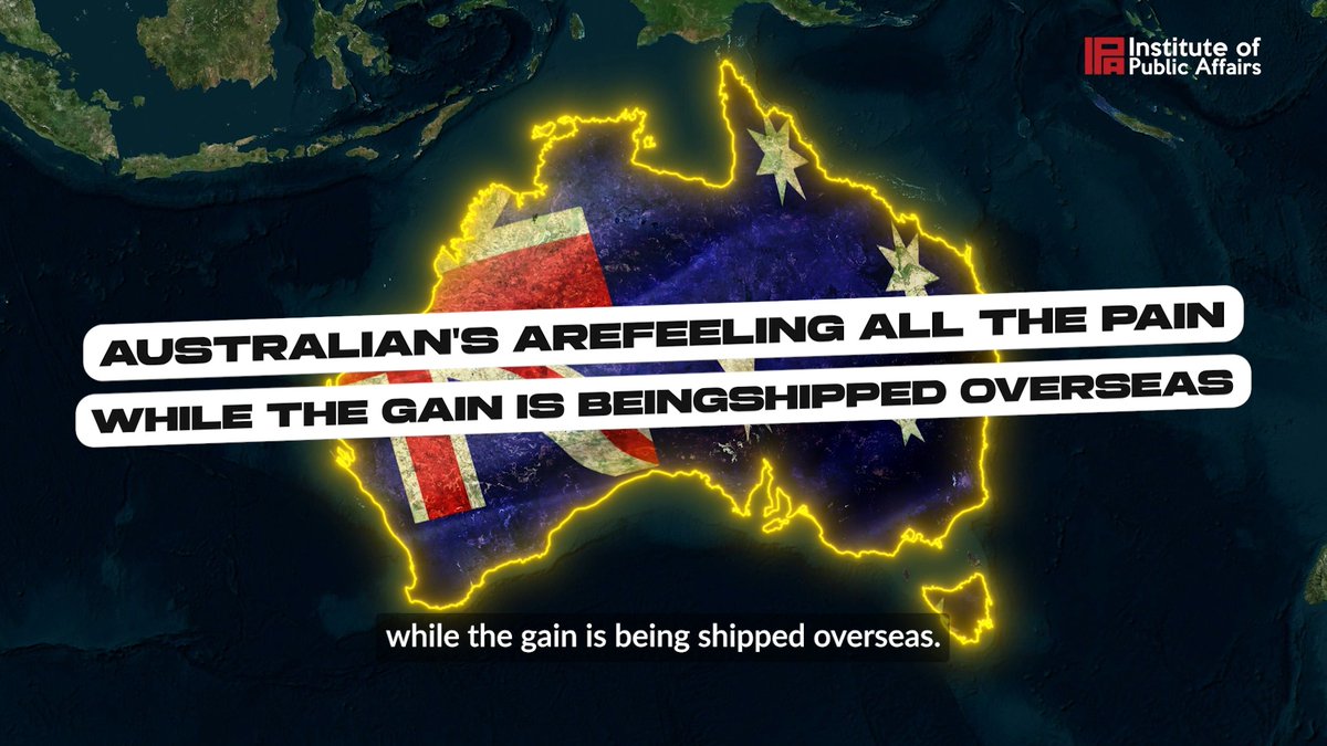 In 2024, Australians were forced to pay $1.2bn in subsidies to foreign owned wind and solar operators in hidden charges on their bills. Thanks to net zero, power prices are up by more than 20 per cent in the last year alone. It's time to put Australia first and get rid of net zero.