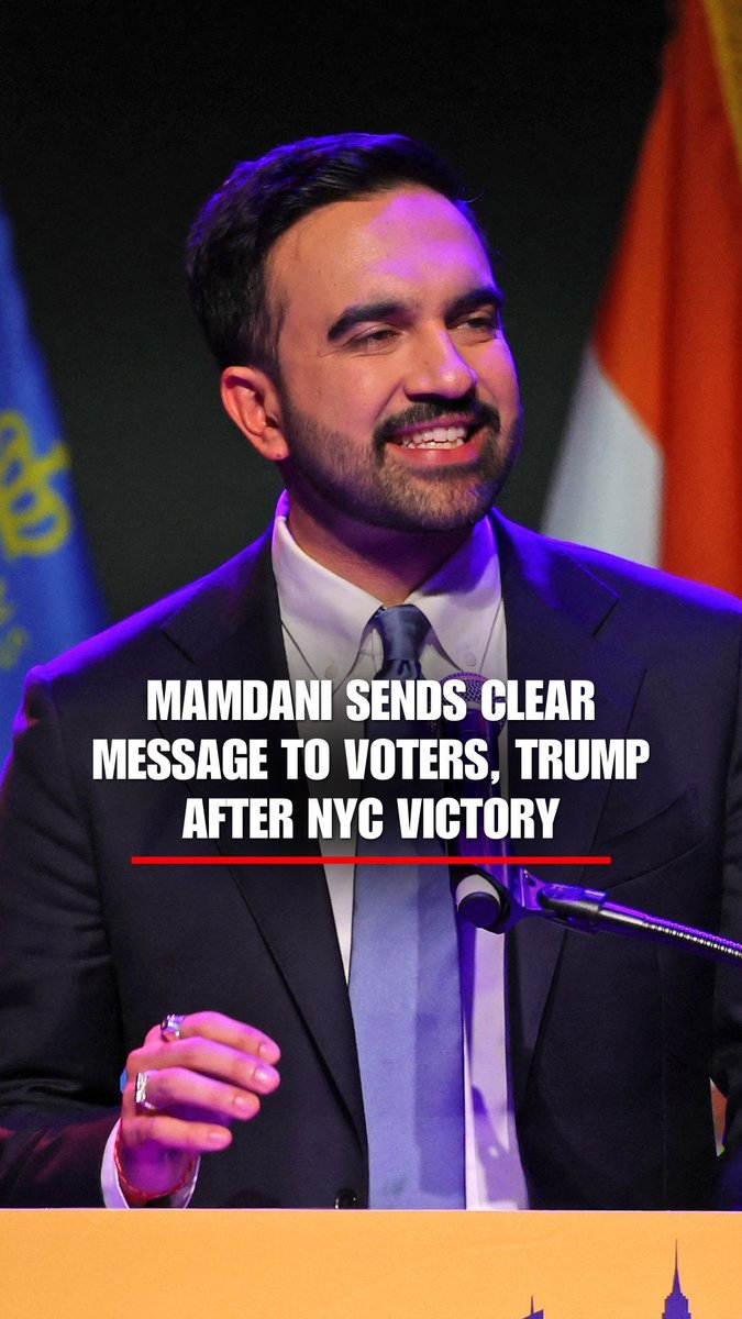 NEW YORK SHIFT: Zohran Mamdani sent President Trump a strong message as he spoke for the first time after becoming the NYC mayor-elect, telling the country the Democratic establishment as they know it is no more. Alexis McAdams has the latest.