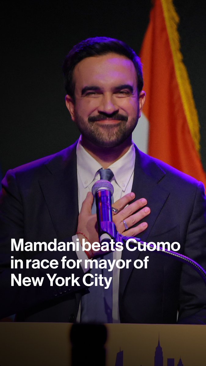 “We have toppled a political dynasty,” says Zohran Mamdani in his victory speech after being elected mayor of New York City. The democratic socialist is the first South Asian and Muslim mayor of the capital of global finance, setting up a clash with Trump