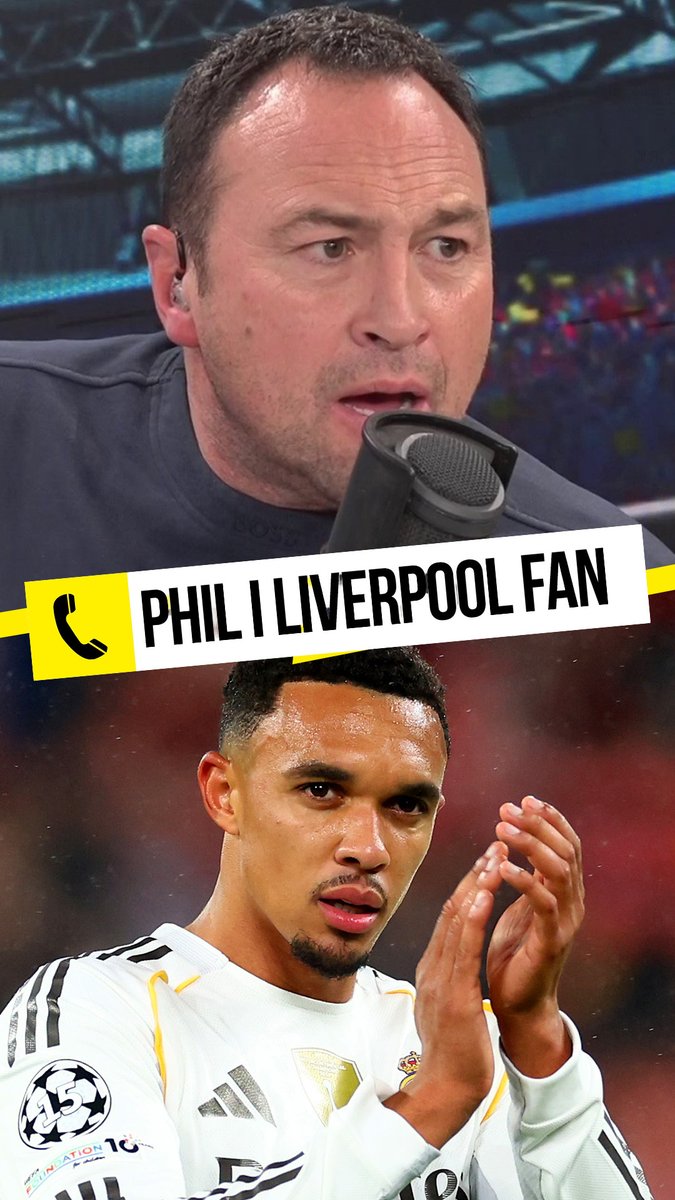 โ "Trent... he's not a legend." ๐ช๐ธ "He could've been a legend, but he traded that in for Madrid." This #LFC fan refused to accept O'Hara & Cundy's claims that Trent Alexander-Arnold is a club legend ๐ด