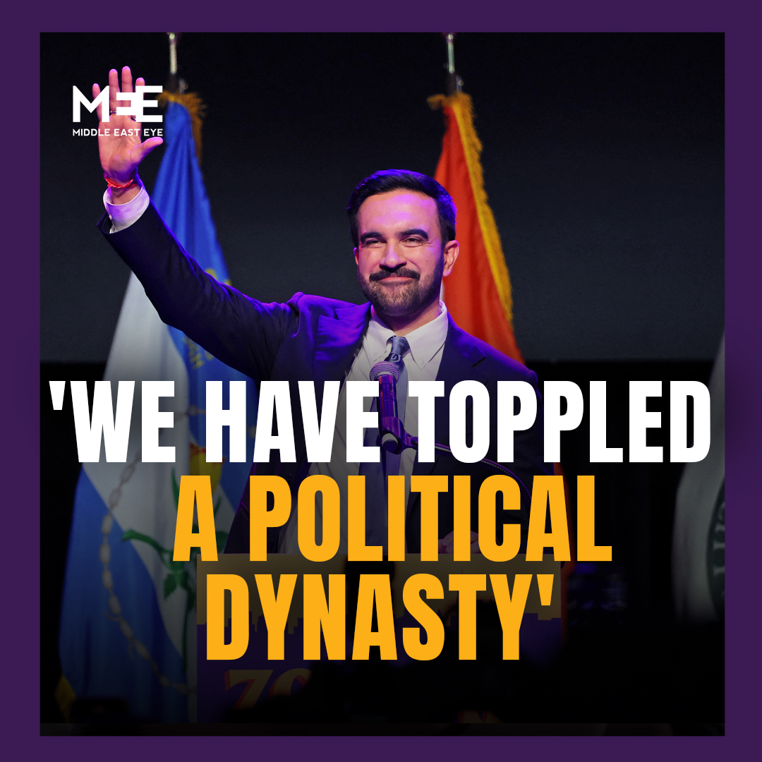 “My friends, we have toppled a political dynasty.” Zohran Mamdani has been elected as New York City’s first Muslim mayor, becoming the youngest leader in at least a century