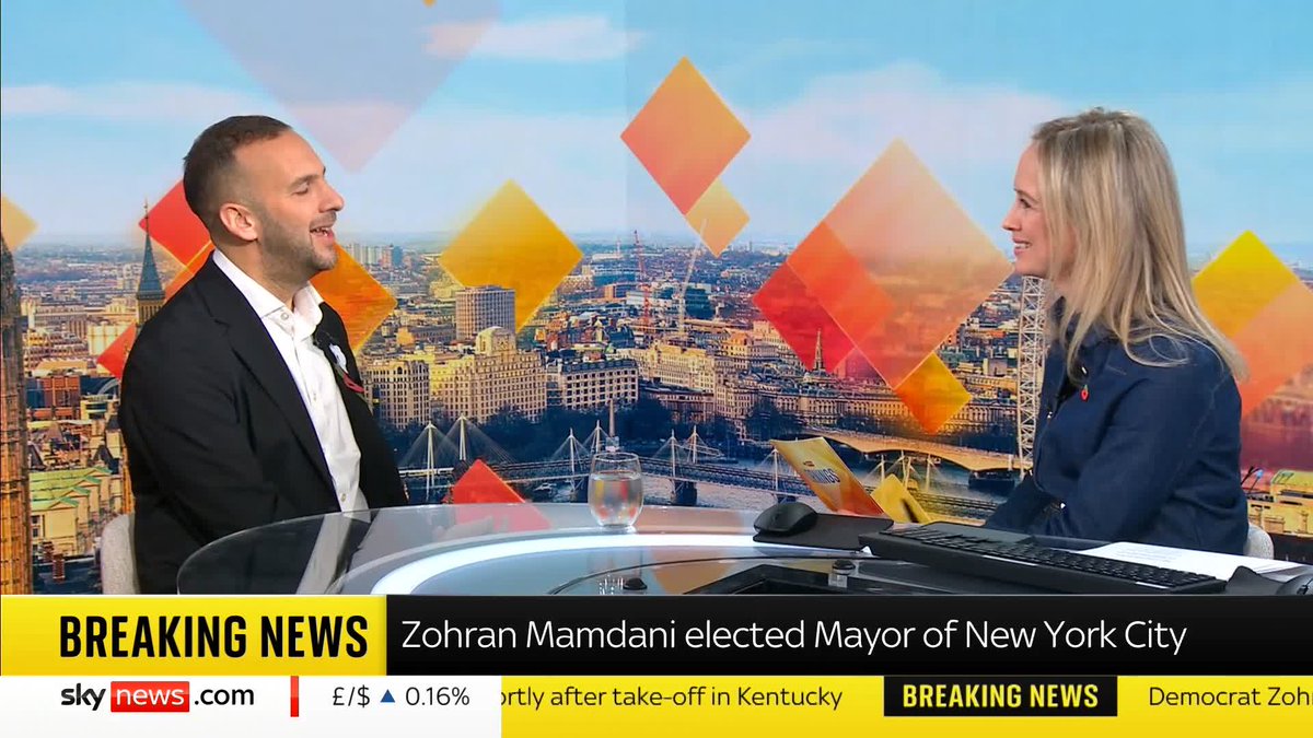 🟠 Is Zack Polanski the UK's Zohran Mamdani? The Green Party leader says he aims to have the same "relentless focus" as the new mayor-elect 📺 Sky 501, Virgin 602, Freeview 233 and YouTube