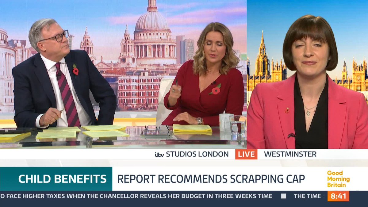 'Is the two child benefit cap going to get lifted?' Susanna Reid challenges the Education Secretary Bridget Phillipson about what we can expect from the Autumn Budget.