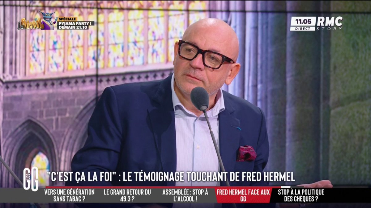 🎙️ L'émotion de frédéric hermel🇫🇷 : "Ma rencontre avec Dieu se fait après la mort de mon père. Une nuit, je vois la main de Dieu et l'avant-bras de Dieu lumineux. J'ai eu une vision." #GGRMC