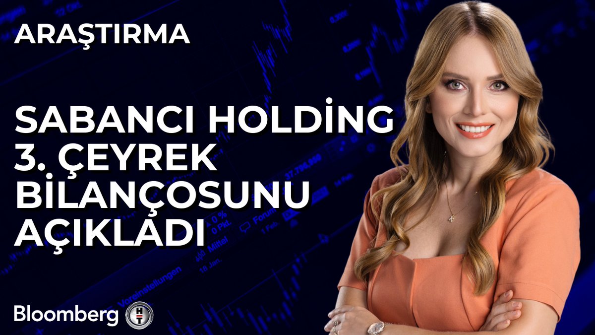 📍 Sabancı Holding #SAHOL 3. çeyrekte 679 milyon TL kâr etti. Bloomberg HT Araştırma Analisti Sevcan Ersözlü (Sevcan Ersözlü) aktardı.