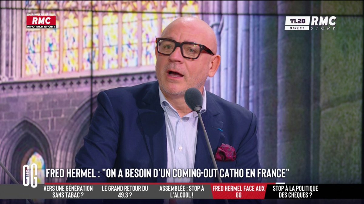 🎙️ Olivier, au 3216 : "Vatican II a ruiné l'Église, je suis contre... et même contre le pape actuel." 🎙️ frédéric hermel🇫🇷 : "Ah non, on ne dit pas de mal de Léon. C'était un coup de foudre pour moi." #GGRMC