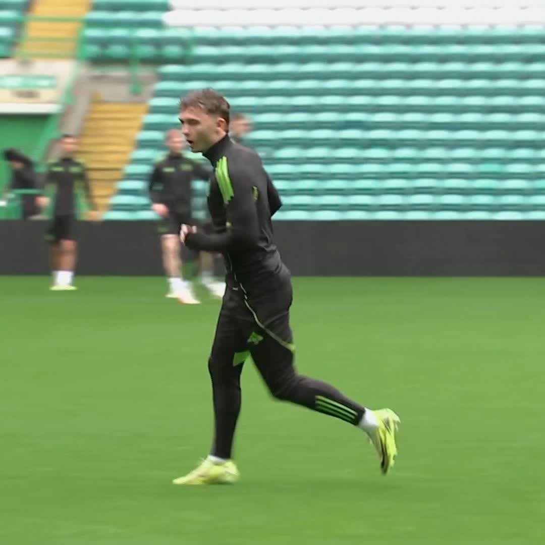 🍀 Callum Osmand's been training with Celtic after being added to the Europa League squad. They face Midtjylland in Denmark tomorrow night ⤵️