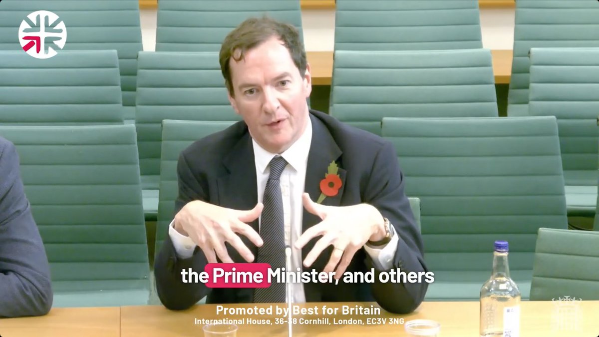 🇬🇧 🇪🇺 George Osborne: "The truth is there are very few levers on the desk" "Building a railway is going to take 15 years. Negotiating a better trade deal or services agreement with the EU is something in, within your gift and the gift of the European Union negotiator."