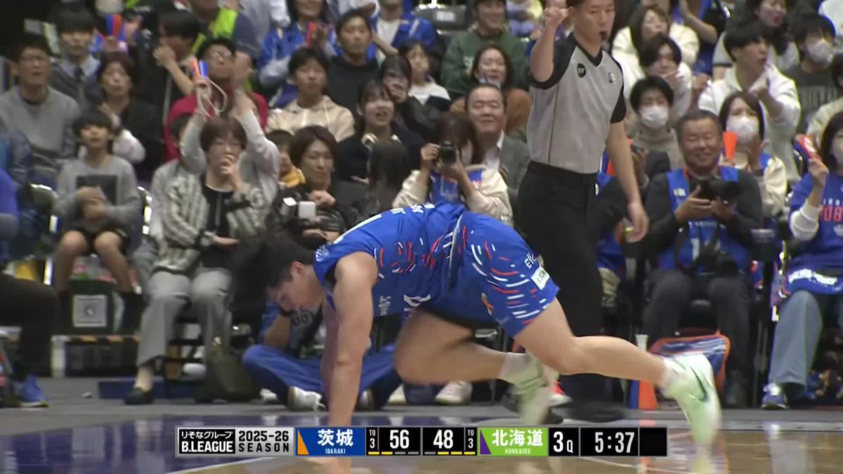 果敢なリングアタックで得点💥 ━━━━━━━━━━━━━ ❯❯ #陳岡流羽 ▼バスケットLIVE ｜#茨城ロボッツ｜#GROWBOLD｜