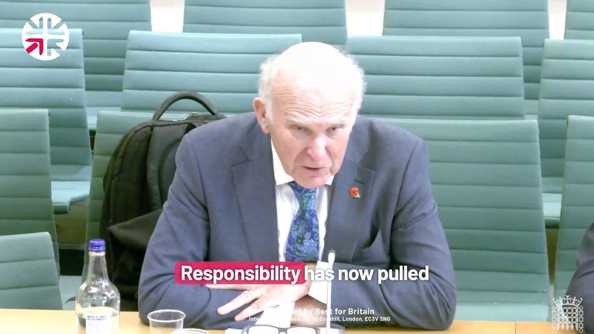 ⬇️ Vince Cable: "The OBR suggests that the cost to our GDP is even worse than some of the more pessimistic predictions." "We're talking about GDP being 5% less than it otherwise would have been. And that probably excludes the damage to business confidence"