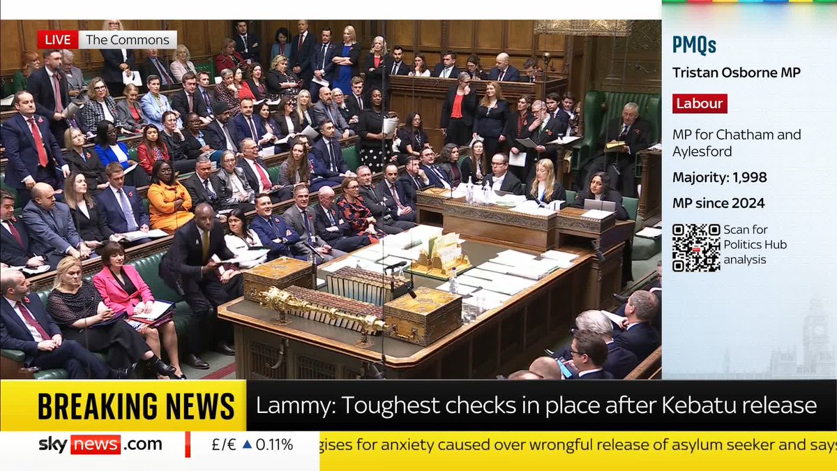 David Lammy has said comments by Reform UK's only female MP were "disgraceful, racist language... which belongs in the Dark Ages" 📺 Sky 501, Virgin 602, Freeview 233 and YouTube
