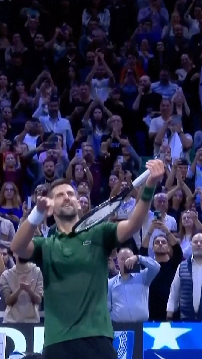 Novak Djokovic pulling the strings ✨