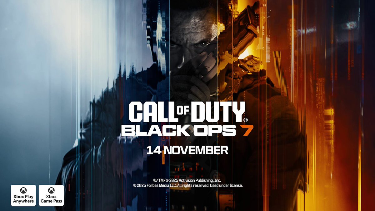 BE READY. Call of Duty: Black Ops 7 drops November 14 🚨