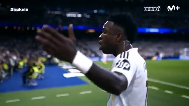 🔊 No habías escuchado esta parte del cambio de Vinicius. #Bakalá