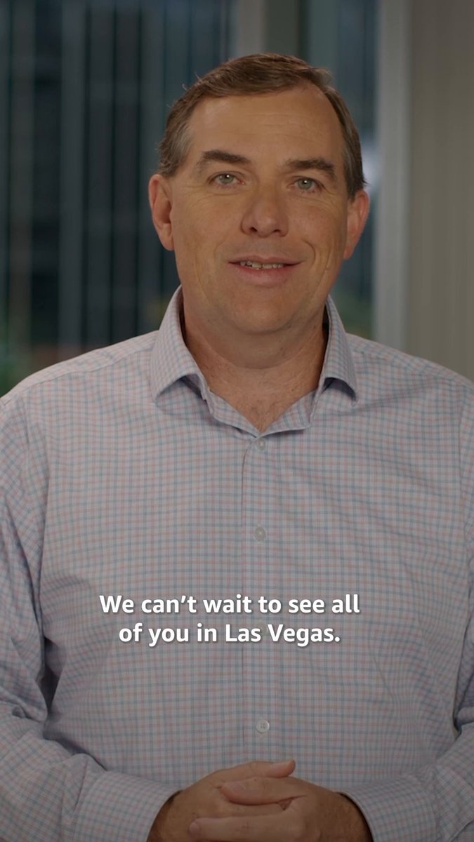 AWS re:Invent is coming to Las Vegas! ☁️🎰🤖 AWS CEO Matt Garman invites you to explore hundreds of sessions on AI innovations & next-gen compute solutions for your business challenges. Register now. 👉