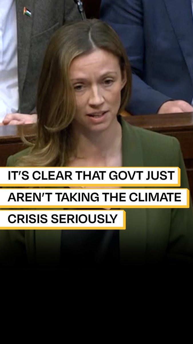 We are hurtling towards a climate collapse, but the Govt has their head in the sand. Incredibly, we are producing less wind energy now than we were 20 years ago. We are nowhere near achieving our climate targets. It's clear that the govt just aren't taking the crisis seriously