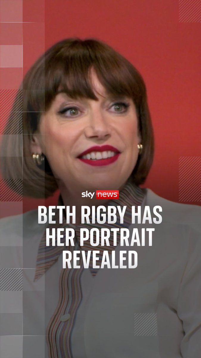 🗣️ "Oh wow! I said I wouldn't say wow but... oh my goodness me." Sky News' very own Beth Rigby is on Portrait Artist of the Year tonight! 🎨 Watch on Sky Arts tonight at 8pm