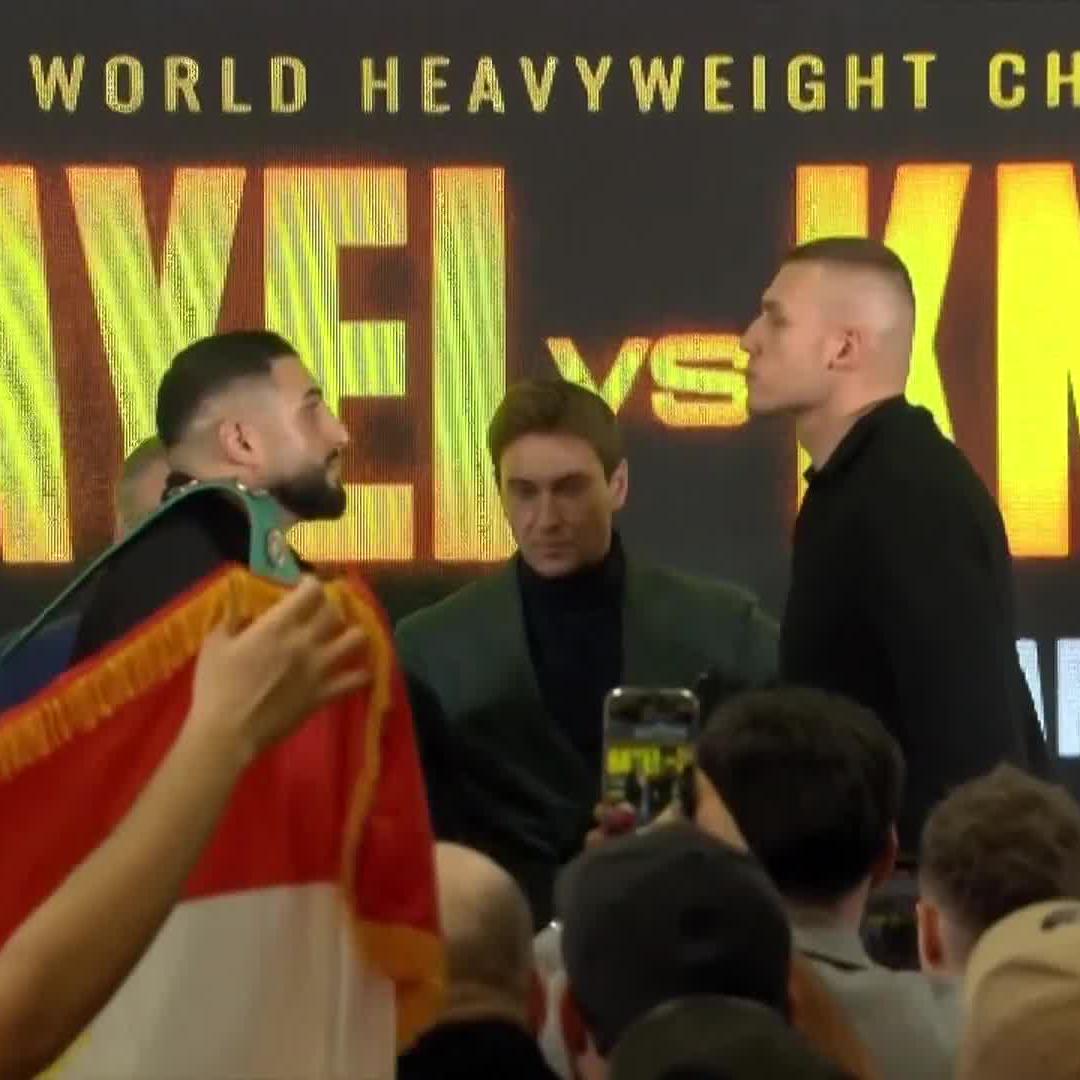🇩🇪 Agit Kabayel vs. Damian Knyba 🇵🇱 WBC interim heavyweight title 🏆 #KabayelKnyba | Jan 10 | Live on DAZN▪️