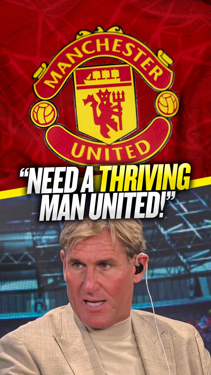 🙏 "What you need is a thriving Man United! We haven't had that!" ✅ "Man United are a significant asset, the primary asset [in the PL]!" Simon Jordan insists the Premier League requires #MUFC to get back to their best for the good of the brand! 🔴