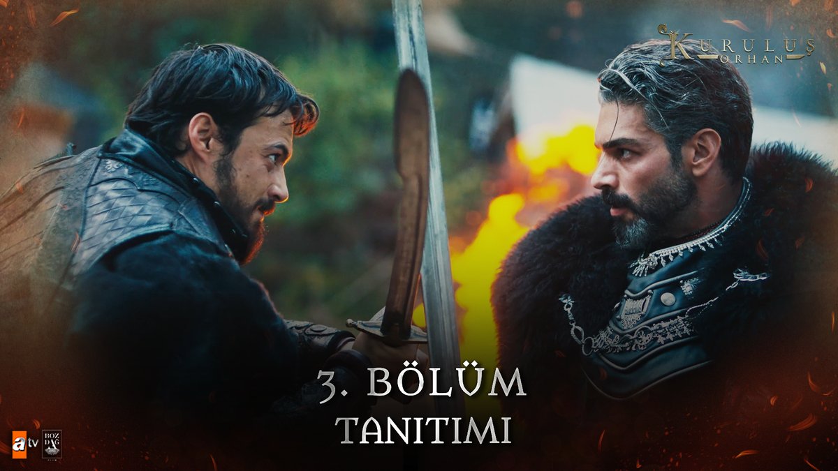 "Düşmanın da olsa, arkadan vurmak yazmaz bizim kitabımızda." 3. Bölüm Tanıtımı Sizlerle! #KuruluşOrhan yeni bölümüyle 12 Kasım Çarşamba saat 20.00'de atv’de! 🔥 Bozdağ Film atv