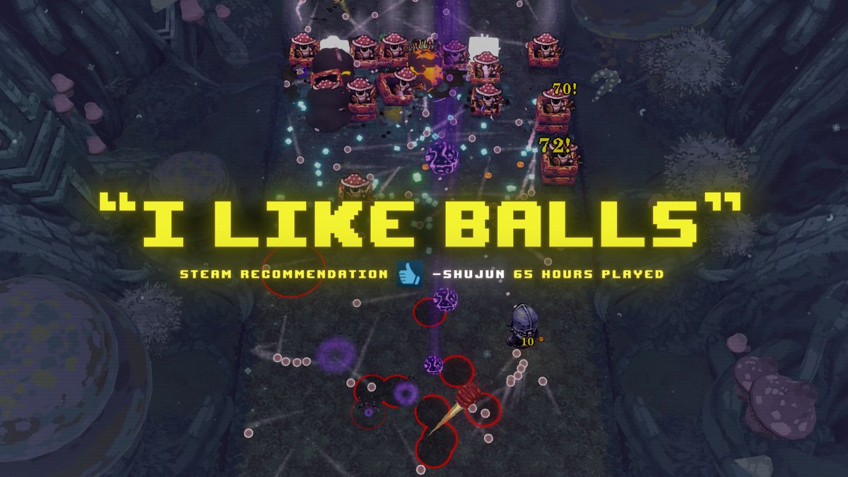 Incredibly excited to announce that BALL x PIT has crossed 750,000 copies sold since launch! THANK YOU from the pit of our hearts ❤️‍🔥 for all the praise and support from you all, our beloved ball enjoyers. MORE BALLS to come…🏐🏐🏐