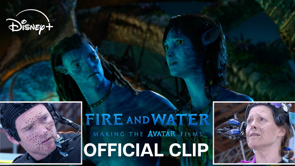 Go behind the scenes in this new clip from Fire And Water: Making The Avatar Films, an epic two-part event, streaming November 7 on Disney+.