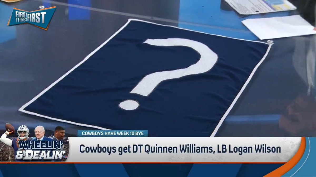 Professor Chris Broussard gives the Cowboys a solid grade for acquiring Quinnen Williams: "At best, he's an All-Pro. It's for the future. It's a B."