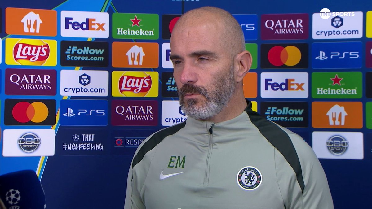 "They were silly goals that we could avoid" Enzo Maresca reflects on disappointing draw away to Qarabag... 🎙️ Olivia Buzaglo 📺 TNT Sports & discovery+ UK
