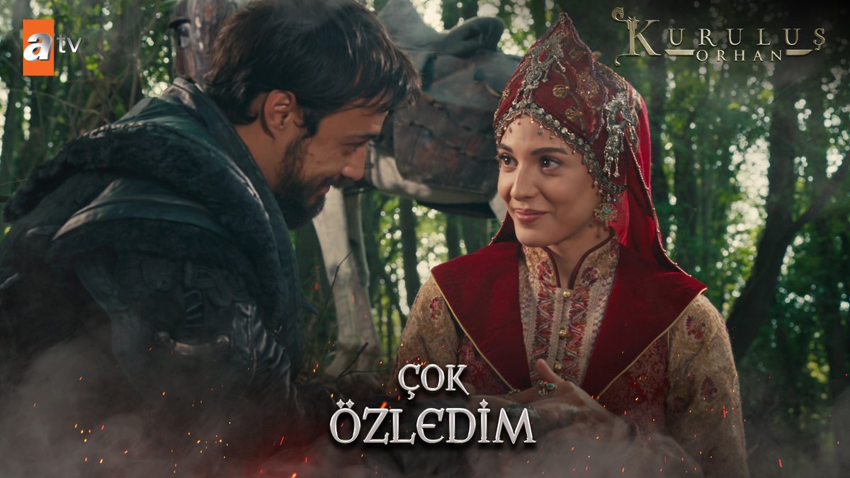 Orhan Bey ve Nilüfer Hatun'un büyük aşkı... "Çok özledim!" #KuruluşOrhan Kuruluş Orhan